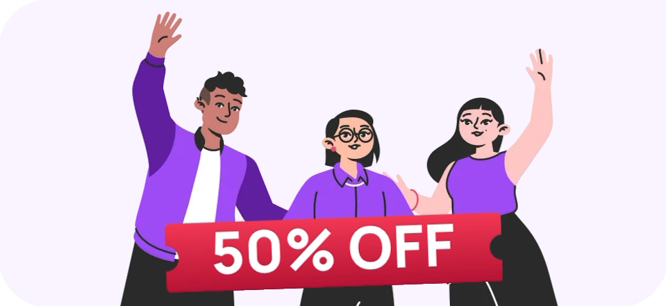 50% OFF